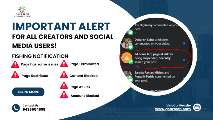 Important Alert for All Creators and Social Media Users!